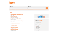 Desktop Screenshot of fiserv.jobs